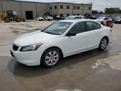 Salvage cars for sale at Wilmer, TX auction: 2010 Honda Accord EXL