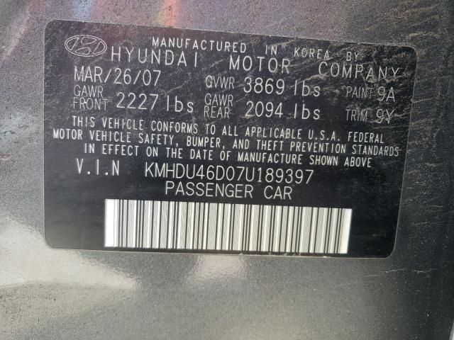 2007 Hyundai Elantra GLS