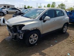 Salvage cars for sale from Copart Elgin, IL: 2016 Chevrolet Trax LS