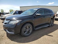 Salvage cars for sale from Copart Rocky View County, AB: 2017 Acura RDX Advance