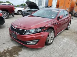 Salvage cars for sale at Cahokia Heights, IL auction: 2013 KIA Optima SX