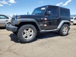 Jeep Wrangler Sport salvage cars for sale: 2011 Jeep Wrangler Sport