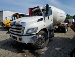 Salvage trucks for sale at Ellwood City, PA auction: 2017 Hino Hino 338