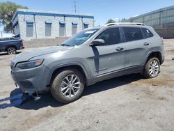 Salvage cars for sale at Albuquerque, NM auction: 2019 Jeep Cherokee Latitude Plus