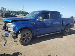 Ford f150 Supercrew salvage cars for sale: 2017 Ford F150 Supercrew