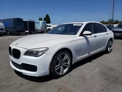 Carros salvage sin ofertas aún a la venta en subasta: 2013 BMW 740 LI