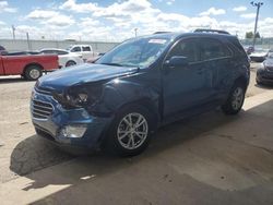 Salvage cars for sale at Dyer, IN auction: 2016 Chevrolet Equinox LT