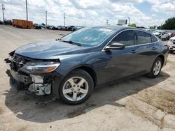 Salvage cars for sale at Oklahoma City, OK auction: 2019 Chevrolet Malibu LS