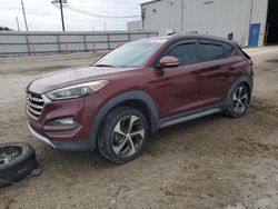 Salvage cars for sale at Jacksonville, FL auction: 2017 Hyundai Tucson Limited