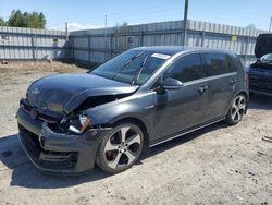 Volkswagen gti salvage cars for sale: 2015 Volkswagen GTI