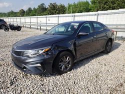 Salvage cars for sale from Copart Memphis, TN: 2019 KIA Optima LX