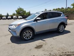 Salvage cars for sale at San Martin, CA auction: 2016 Toyota Rav4 Limited