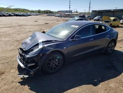 Vehiculos salvage en venta de Copart Colorado Springs, CO: 2018 Tesla Model 3