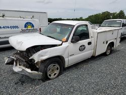 Salvage cars for sale from Copart Concord, NC: 2001 Chevrolet Silverado C1500