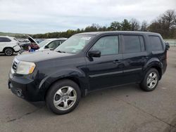 Salvage cars for sale at Brookhaven, NY auction: 2015 Honda Pilot EXL