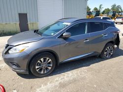 Salvage cars for sale from Copart Hampton, VA: 2016 Nissan Murano S