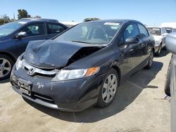 Salvage cars for sale at Martinez, CA auction: 2007 Honda Civic LX