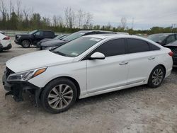 Salvage cars for sale from Copart Leroy, NY: 2017 Hyundai Sonata Sport