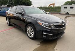 Salvage cars for sale at Grand Prairie, TX auction: 2018 KIA Optima LX