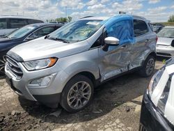 Vehiculos salvage en venta de Copart Woodhaven, MI: 2019 Ford Ecosport Titanium