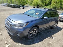 Salvage cars for sale at Marlboro, NY auction: 2018 Subaru Outback 3.6R Limited