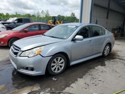 Salvage cars for sale at Duryea, PA auction: 2012 Subaru Legacy 2.5I Premium