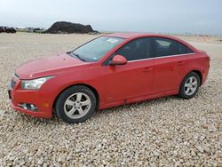 Salvage cars for sale at Temple, TX auction: 2013 Chevrolet Cruze LT