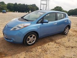 Salvage cars for sale from Copart China Grove, NC: 2012 Nissan Leaf SV