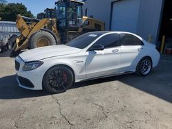 Salvage cars for sale at auction: 2019 Mercedes-Benz C 63 AMG-S