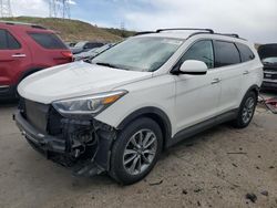Salvage cars for sale from Copart Littleton, CO: 2017 Hyundai Santa FE SE