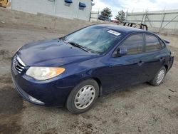 Salvage cars for sale at Albuquerque, NM auction: 2010 Hyundai Elantra Blue