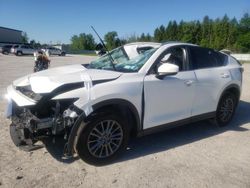 Salvage cars for sale at Leroy, NY auction: 2017 Mazda CX-5 Touring