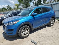 Salvage cars for sale at Riverview, FL auction: 2021 Hyundai Tucson SE