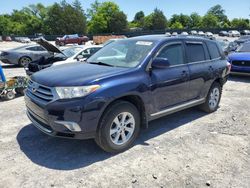 Salvage cars for sale at Madisonville, TN auction: 2013 Toyota Highlander Base