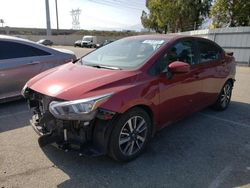 Nissan Versa sv Vehiculos salvage en venta: 2021 Nissan Versa SV