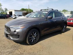 Salvage cars for sale at New Britain, CT auction: 2018 Maserati Levante