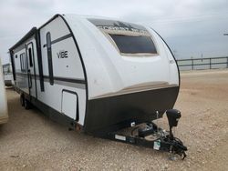 Salvage cars for sale from Copart Abilene, TX: 2021 Vibe Travel Trailer