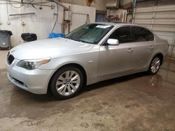 Salvage cars for sale from Copart Casper, WY: 2007 BMW 550 I