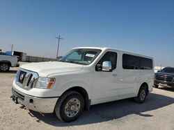 Salvage cars for sale at Andrews, TX auction: 2016 Nissan NV 3500 S