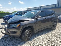 Salvage cars for sale at Wayland, MI auction: 2019 Jeep Compass Trailhawk