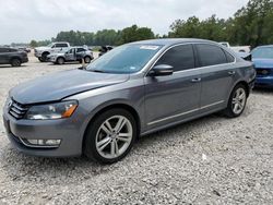 Salvage cars for sale at Houston, TX auction: 2013 Volkswagen Passat SEL