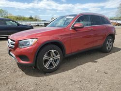 Salvage cars for sale at Columbia Station, OH auction: 2016 Mercedes-Benz GLC 300 4matic