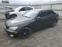 Salvage cars for sale from Copart Arlington, WA: 2003 Lexus IS 300