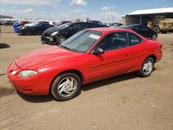 Ford Escort ZX2 salvage cars for sale: 2001 Ford Escort ZX2