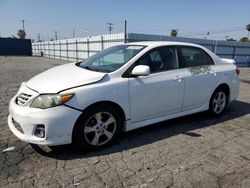 Salvage cars for sale at Colton, CA auction: 2012 Toyota Corolla Base