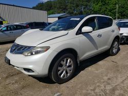 Salvage cars for sale at Seaford, DE auction: 2011 Nissan Murano S