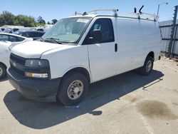 Chevrolet Express salvage cars for sale: 2018 Chevrolet Express G2500