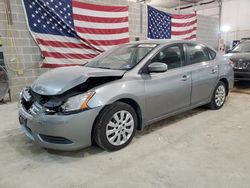 Salvage cars for sale at Columbia, MO auction: 2013 Nissan Sentra S