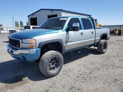 Salvage cars for sale from Copart Airway Heights, WA: 2002 GMC Sierra K2500 Heavy Duty