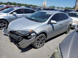 Toyota Corolla l salvage cars for sale: 2017 Toyota Corolla L